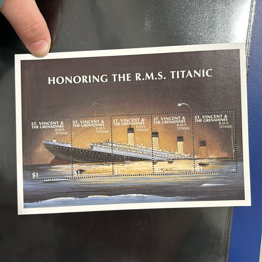 Honoring the R.M.S Titanic Stamp